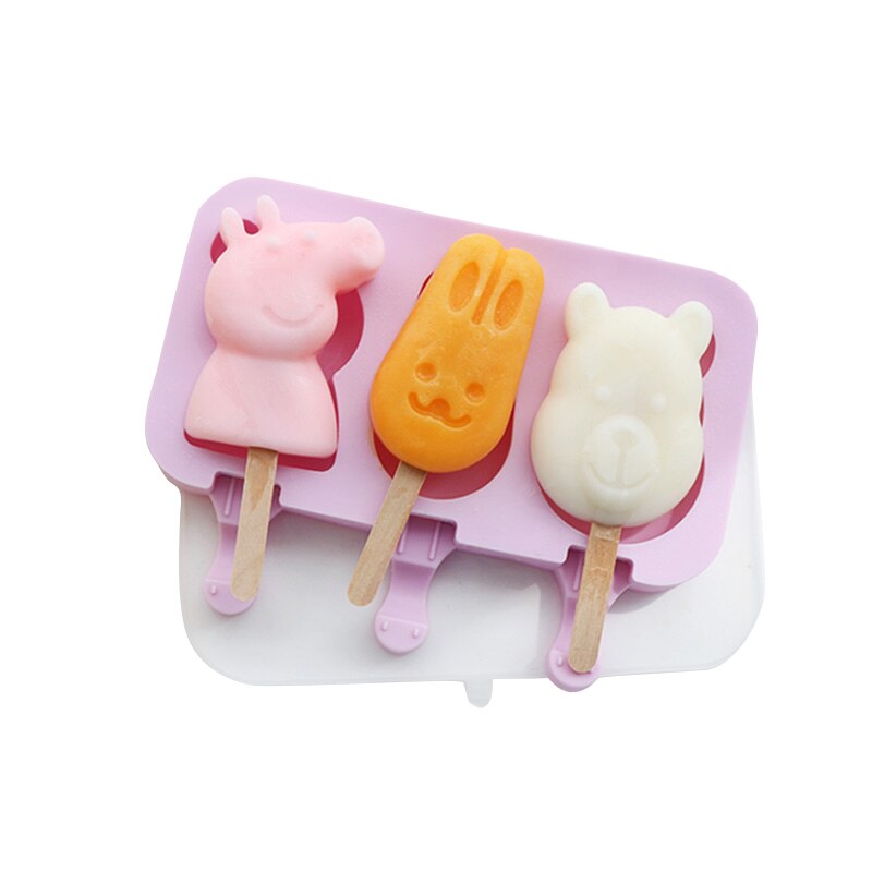 50 PCS Popsicle Stick Ice Cube Maker Cream Tools Model Special-Purpose Wooden Ice Cream Sticks Lollipop Mold Accessories