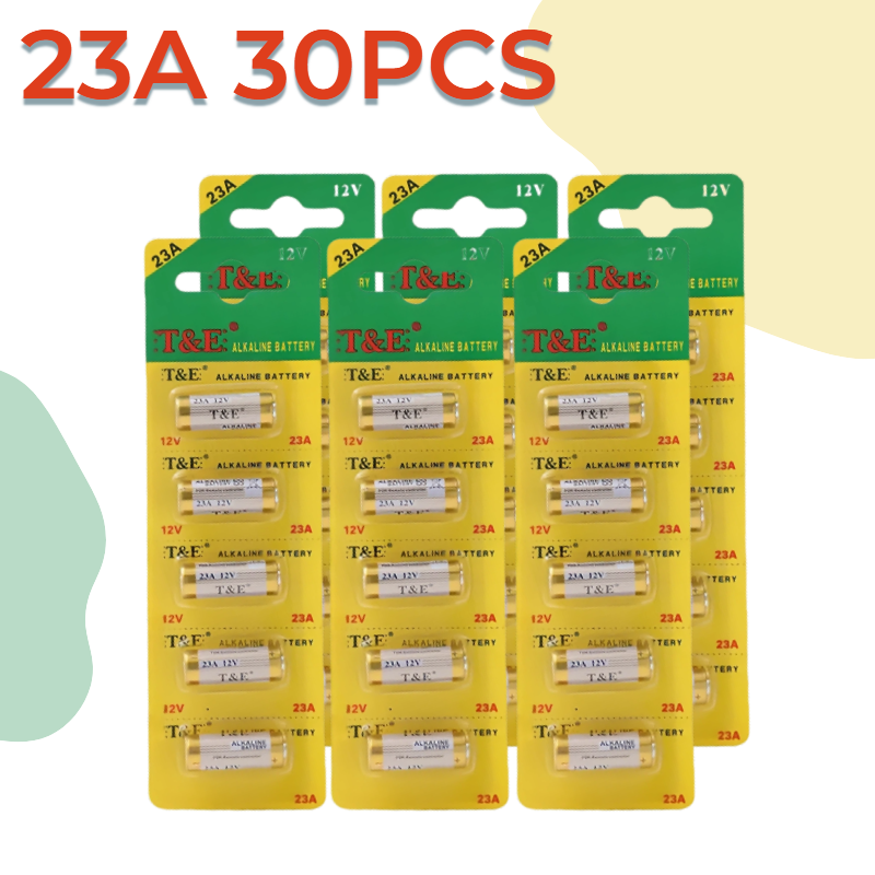23a 12v paristoa 58 mah alkaliparistoa kaukosäätimeen, leluihin. mallit : a23 e23a l1028 gp23a v23ga k23a 21/23 rv08 lrv 08: 10 kpl