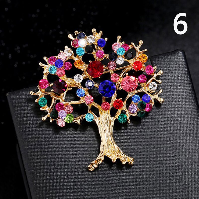 Portable Christmas Pins Wreath Ladies Brooches Lots Shape Brooch Pin: N6