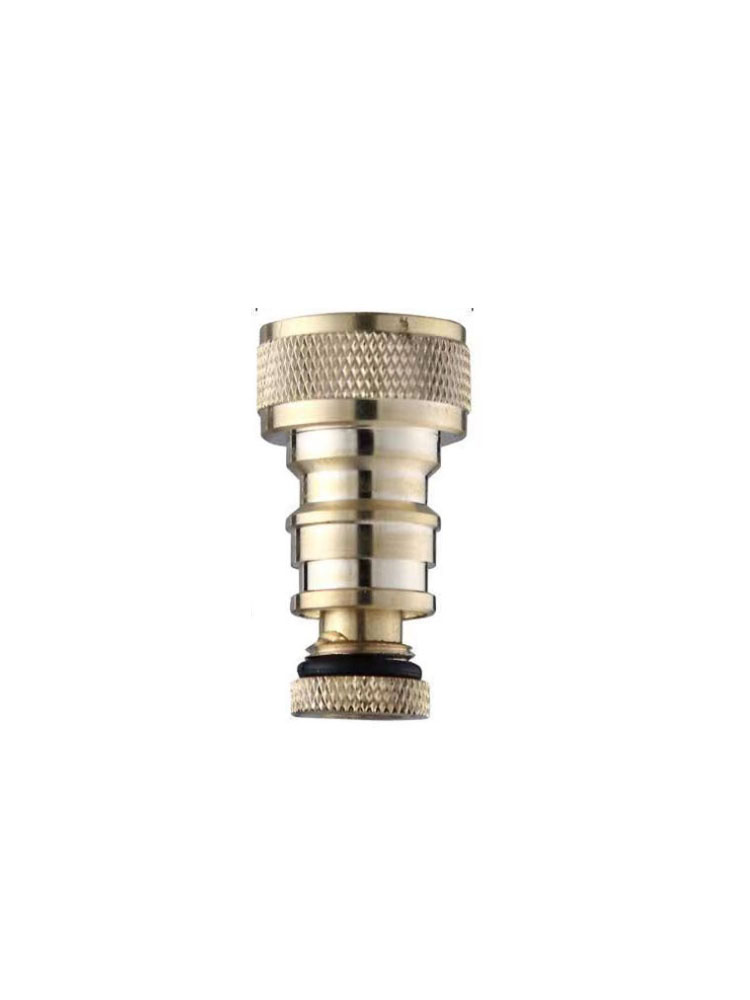 Vaskemaskine vandhane vandstopventil samling 1/2 " 3/4 " anti fald automatisk kontraventil helt messing / plastik indvendig kerne: Rød