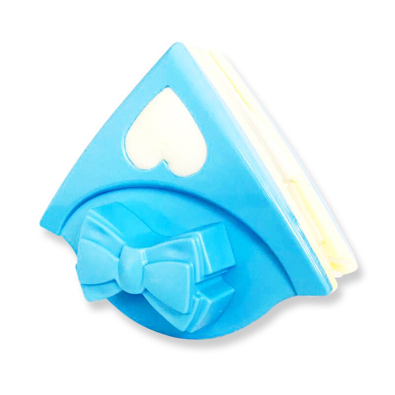 Magnetic Window Cleaner Brush Double Side for Washing Windows Glass Cleaning Household Wash Window Wiper Magnet Glass Cleaner: blue 20-30MM