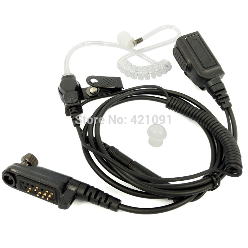 Air acoustic tube earpiece headset for hyt hytera  pd600 pd602 pd605 pd662 pd665 pd680 pd682 pd685 x1p x1e walkie talkie radio