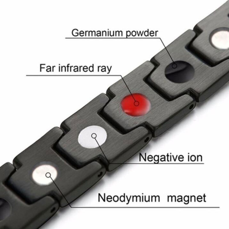 Energy Balance Bracelet Tourmaline Bracelet Health Care Jewelry For Women Magnetic Bracelets & Bangle