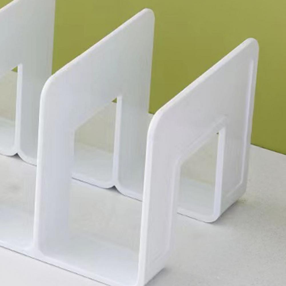 Stojak na książki Plastikowy organizer na książki Zestaw organizerów na biurko ze stojakiem na książki Stojak na dokumenty Stojak na czasopisma Uchwyt na książki
