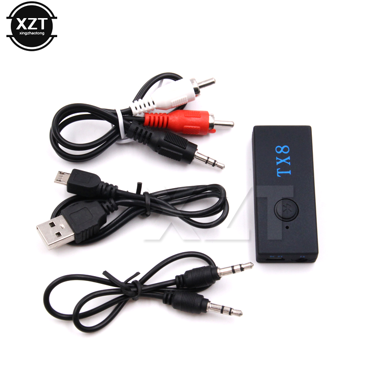 Wireless Connections Transmitter Wireless RCA/3.5mm Audio Transmitter Adapter for TV Headphone PC Laptop Tablet MP3/MP: Default Title