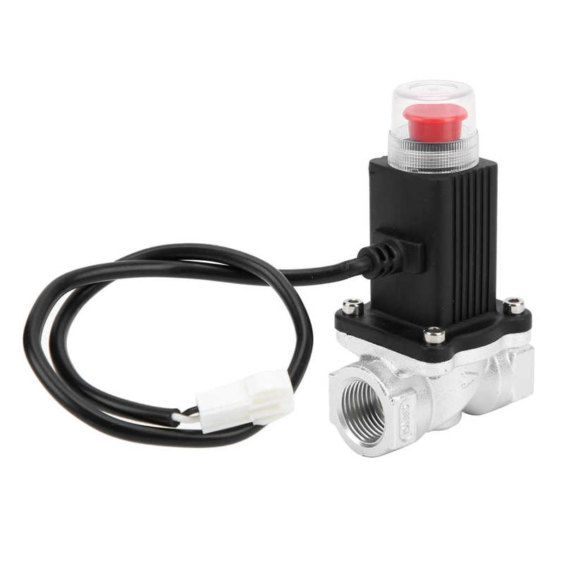 LPG Alarm Fuel Coal Natural Gas Alarm Independent Wall‑Mounted Household with Drive Solenoid Valve AC110‑220V