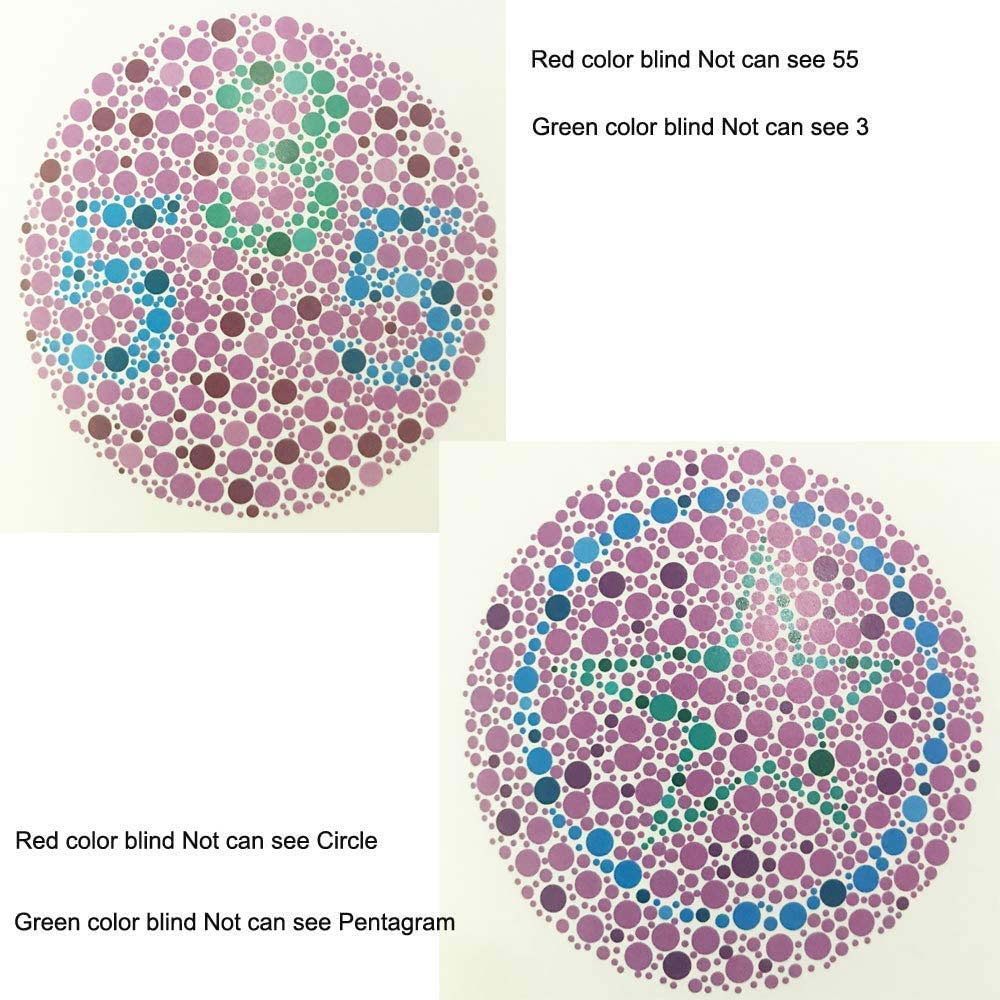 Röd-grön färgblind glasögon flip clip färgblindhet korrigerande harts rosa linser både utomhus inomhusbruk