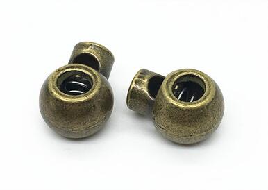 Metall Schnur Schloss Schnur Stopper Schaltet Clip Bekleidung Bungee Schnur Schloss Doppel-und Einzel Zubehör Kleidung Push-Lock Clips 5 stücke: B