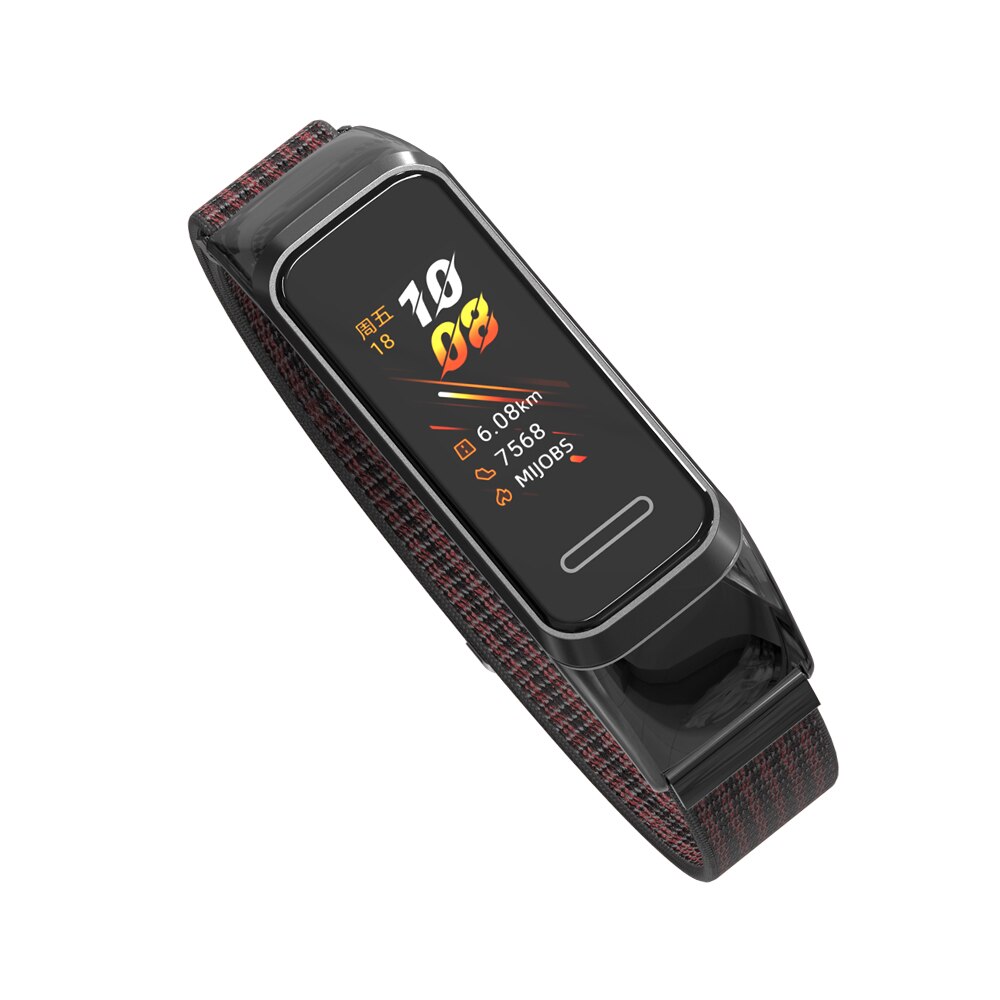 Til huawei band 4 rem nylon armbånd til correa huawei band 5i rem armbånd udskiftningstilbehør
