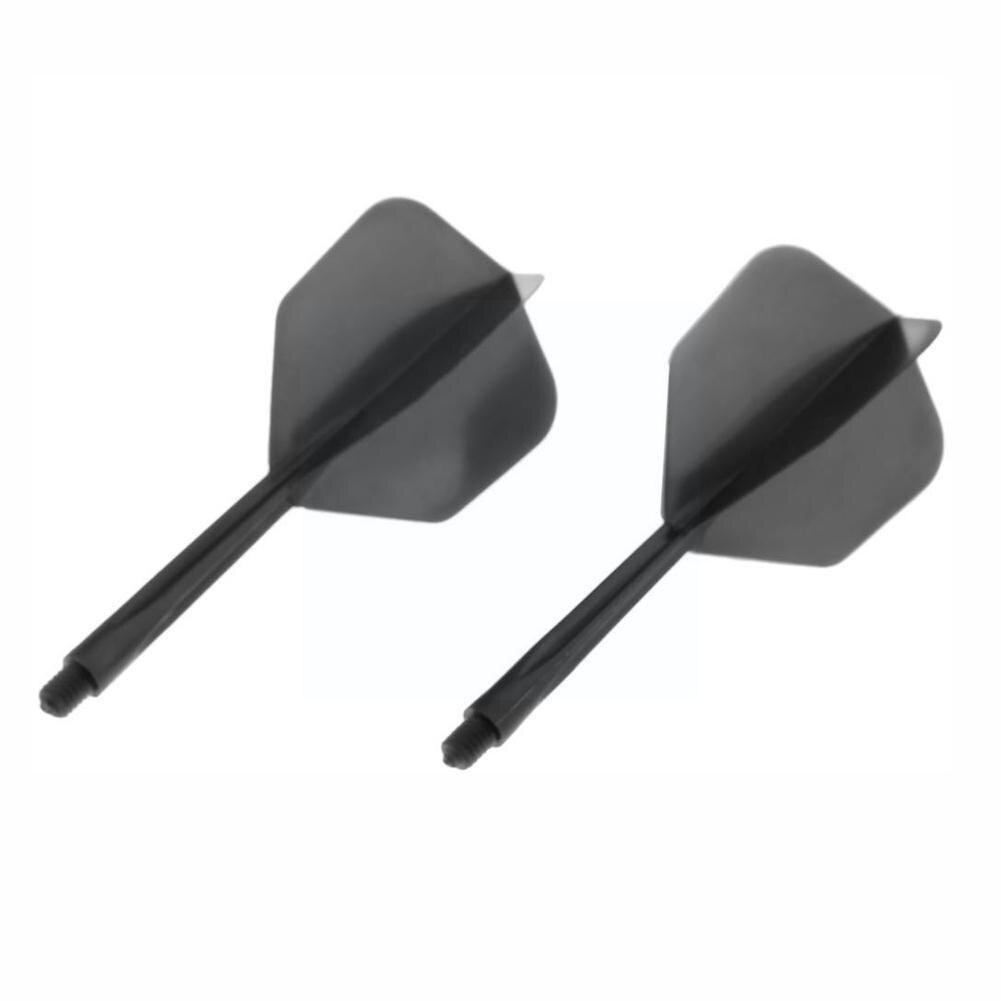 Plastic Dart Flights 4.5mm 2ba Screw Soft Dart Flight Anti-fall Durable In-one Flights 80mm Darts X6g4