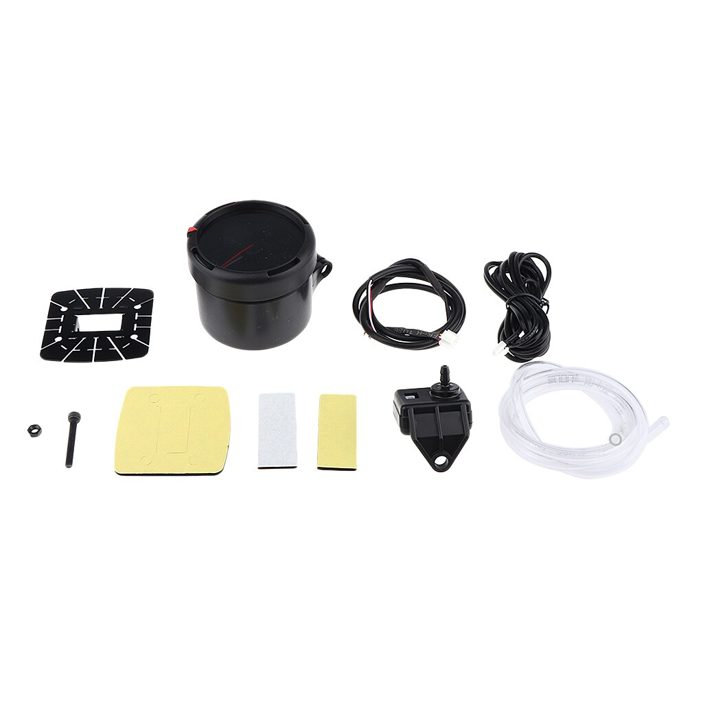 Universal Auto Car Truck 12V Boost Press Gauge Meter 2.4 Inch 60MM