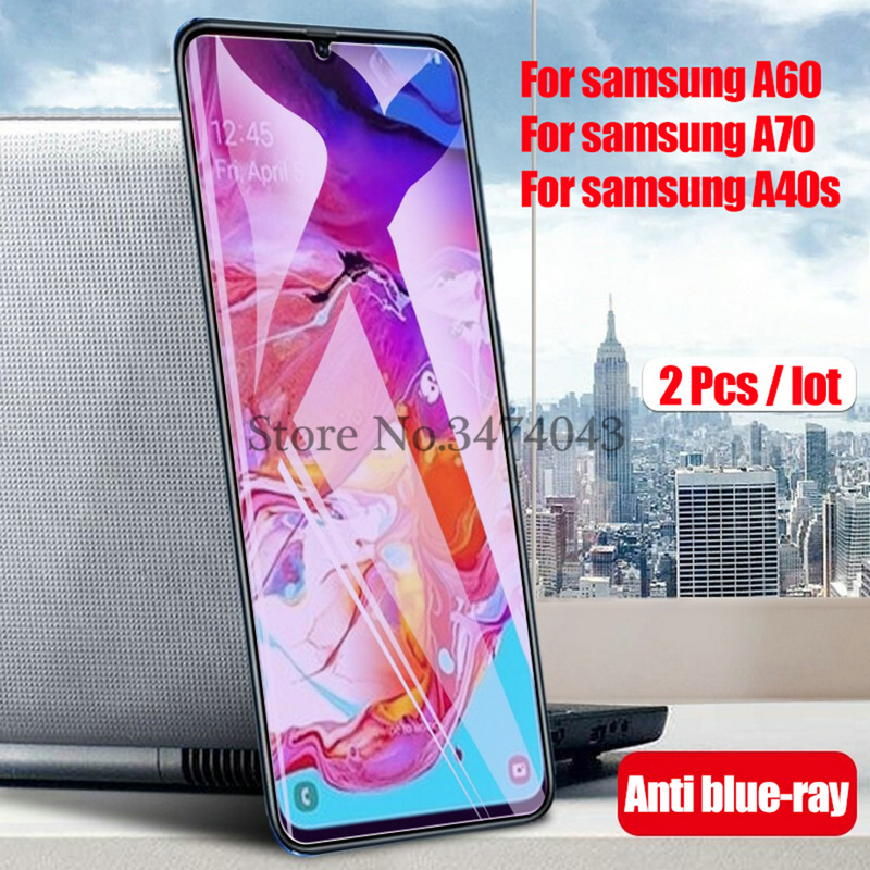 2pcs Gehard Glas Voor Samsung Galaxy A70 A60 A40s Screen Protector Glas Voor Samsung Galaxy A40s A60 A70 Beschermende film
