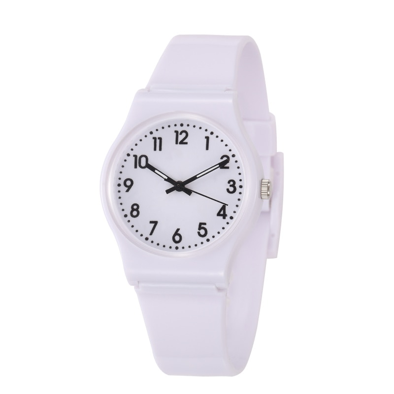 Barn titta på sport barn klockor vattentät kvarts klocka armband rosa silikon armbandsur för pojkar och flickor reloj nino