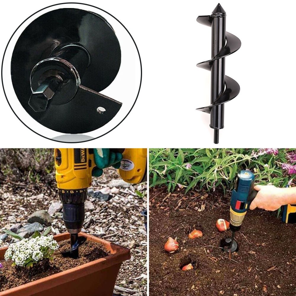 Ground Drill Mining Tool Durable High Speed Steel Ground Drill Mining Tool Practical 18cm
