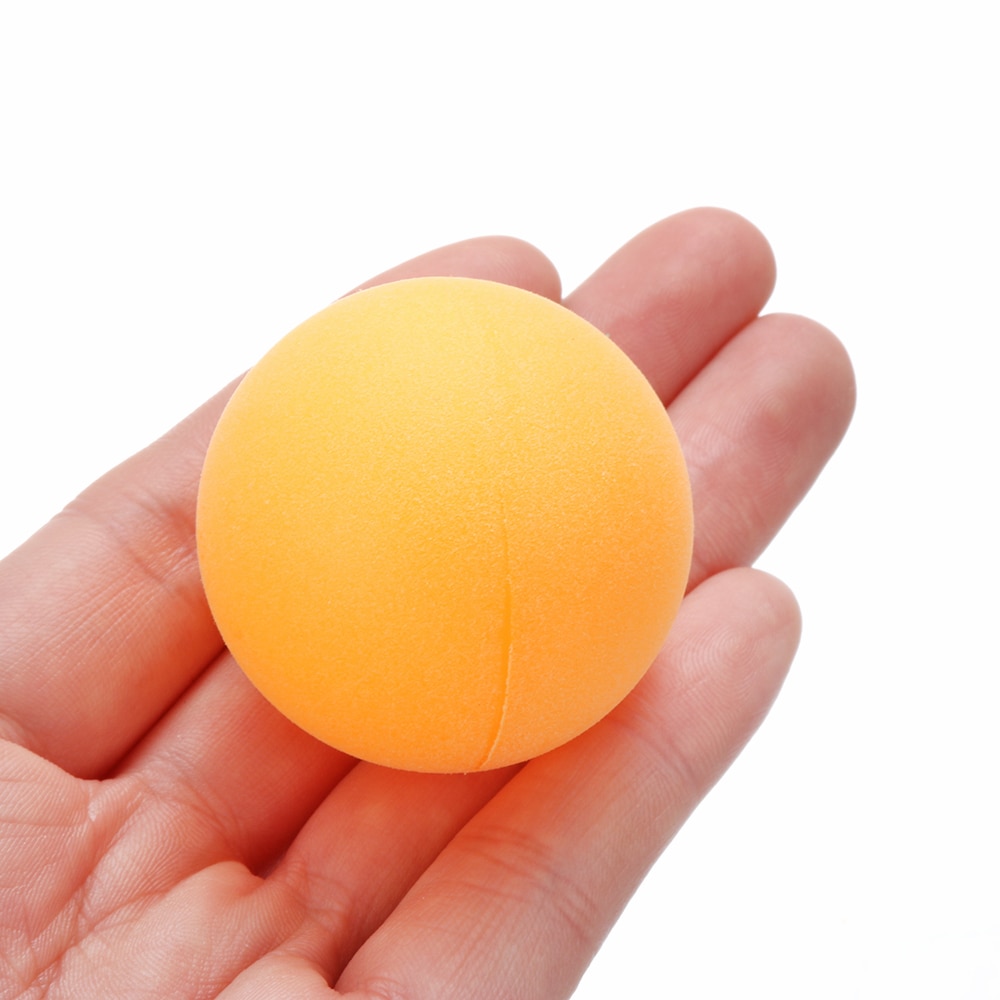 12 PCs/Set Ping Pong Training Ball Table Tennis Competition Balls Orange&White Durable Sports Tool