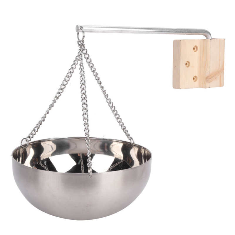 20cm Sauna Aromatherapy Oil Bowl Sauna Aroma Cup Bowl Stainless Steel Essential Oil Holder Sauna Steam Room Accessories