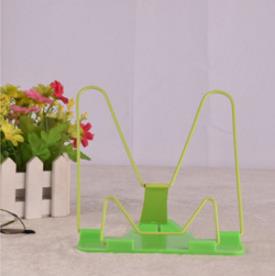 Coloffice 1pc bureau organizer diy kantoorrek desktop archiefhouder cd tijdschrift boek boekensteunen kinderen lezen boekenplank: Groente