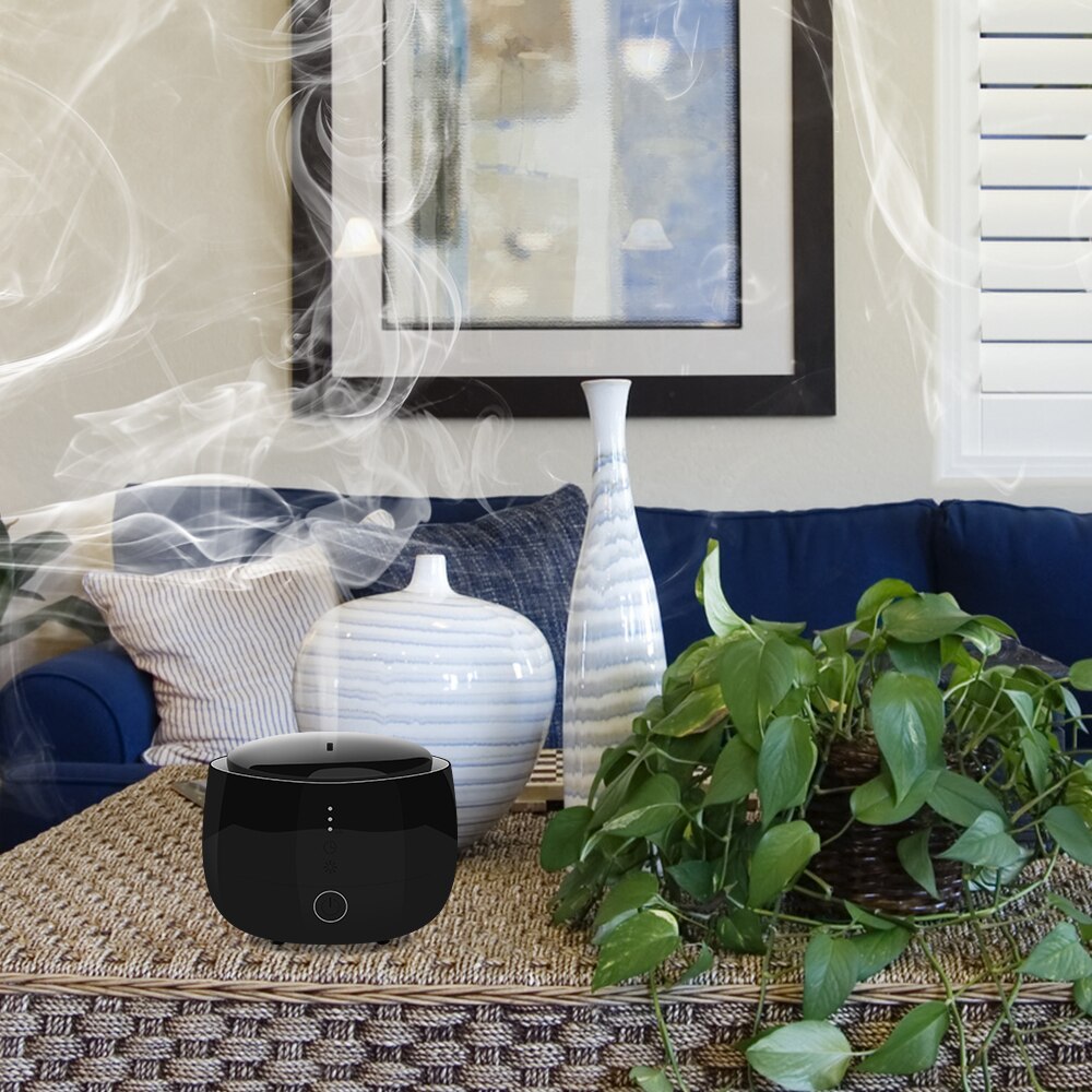 Humidificador de aceite con control por voz, difusor de aroma compatible con Alexa y google, aplicación para cocina, 300ml,
