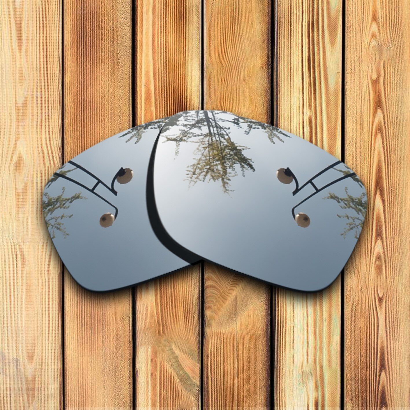 100% Precies Gesneden Gepolariseerde Vervanging Lenzen Voor Arnette Witch Doctor Sunglass-Vele Kleuren: Chrome Mirrored