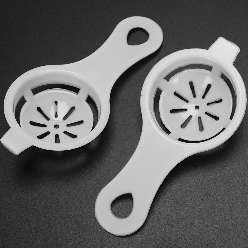 2 stuks keukengadgets eiersnijder eierscheider eierzeef eierdooiersnijder