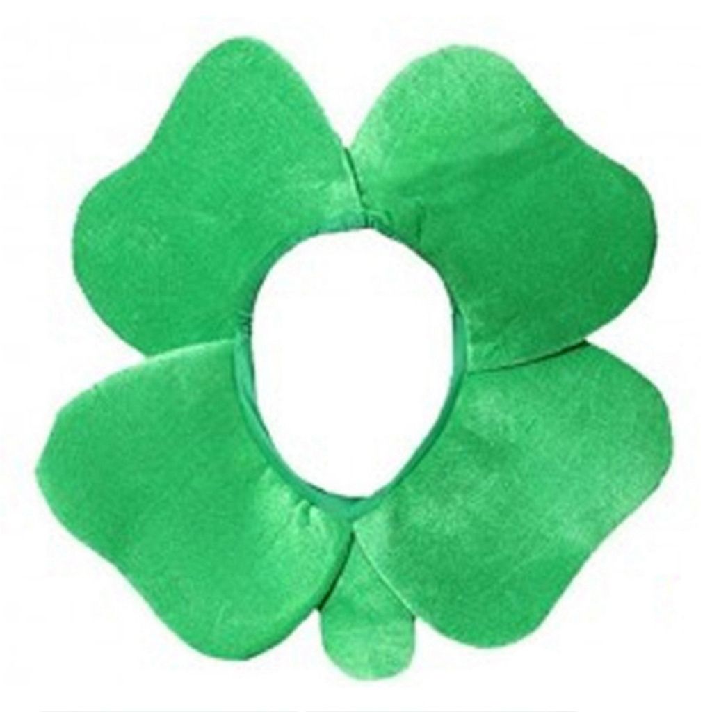 Oversized Green Shamrock Saint Patricks Day Leprechaun Hat White Striped Clover Irish Velvet Top Cap Cosplay Costume: 5