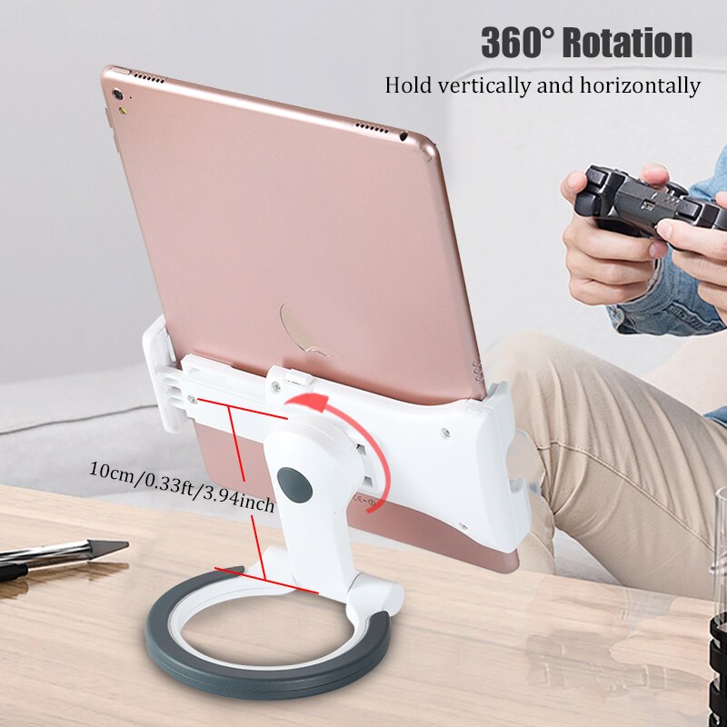 BFOLLOW-soporte de anillo para tableta y teléfono móvil, montaje en pared, cocina, hogar inteligente, 2 en 1, iPad Mini Air Pro, 11"