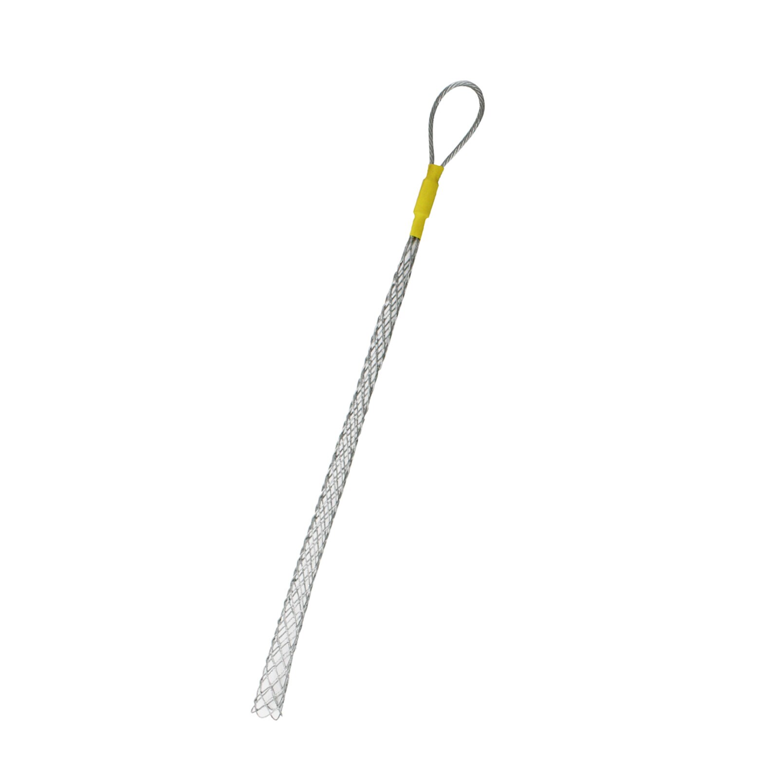 6 farbe Kabel Ziehen Socken Griffe Stahl Verzinktem Gittergewebe Abzieher Werkzeuge Zubehör Antislip Rohr Leitung Netz Abdeckung Für 4-25mm: Gelb (18-25mm)