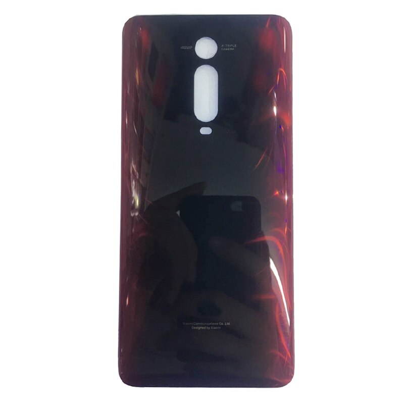 Back Door Behuizing Case Cover Voor Xiaomi Mi 9T Mi 9T Pro Batterij Cover Achterdeur Behuizing Case replaceme Met Sticker