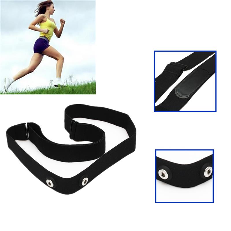 Chest Belt Strap Sports Wireless Heart Rate Monitor Heart Rate Monitor Elastic Chest Belt Strap for Polar Wahoo Garmin Body