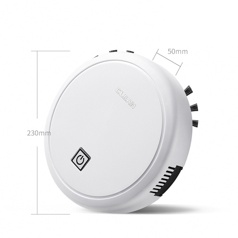 ES23 Smart Robot Vacuum Cleaner Self Navigated Rechargeable Mop Auto Sweeper Robot USB Charge Dry Dust Cleaning Sweeper Home