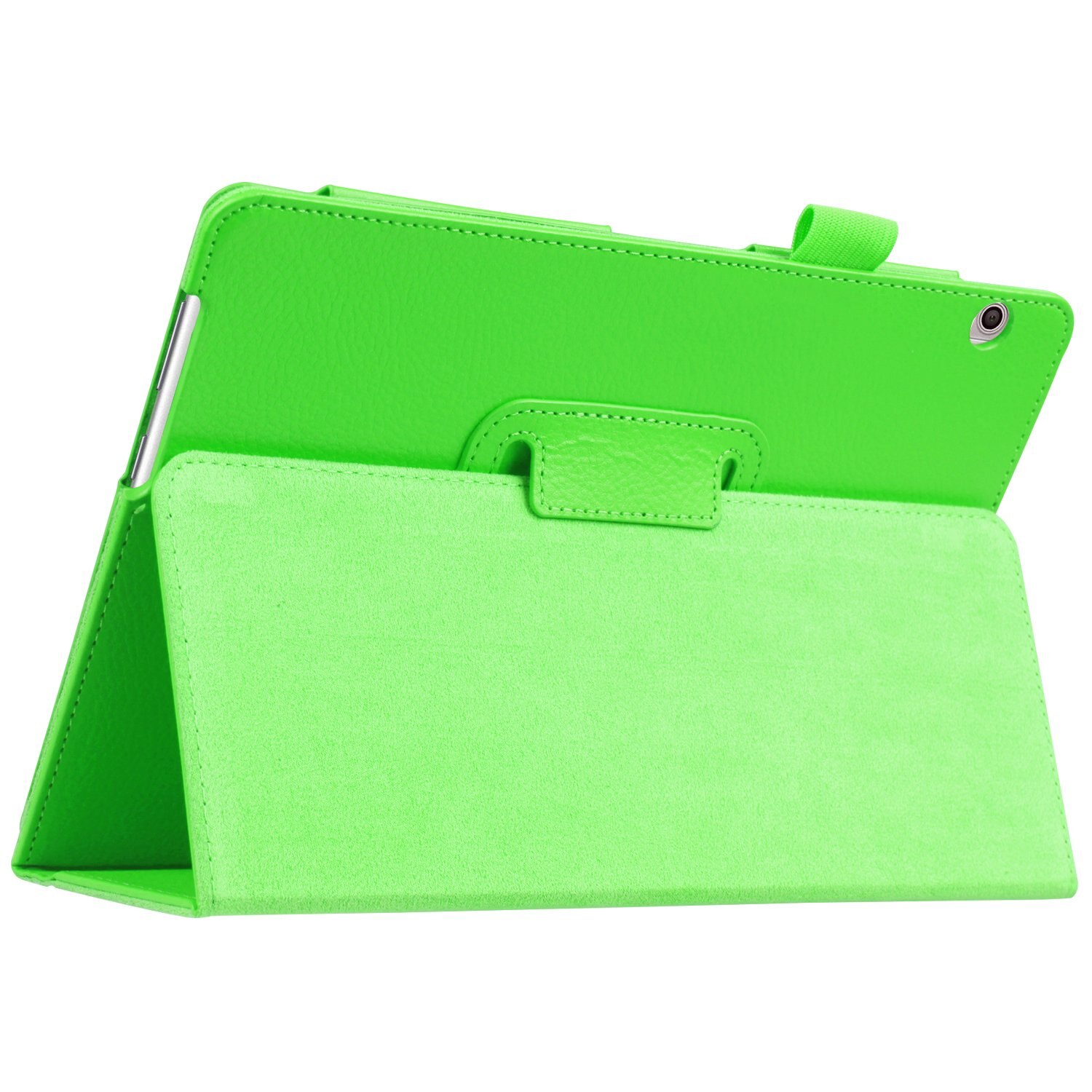 Flip Case for Huawei T3 10 Cover MediaPad T3 9.6 AGS-L09 AGS-L03 PU Leather Smart Stand Cover Honor Play Pad 2 9.6inch Case capa: T3 10 green