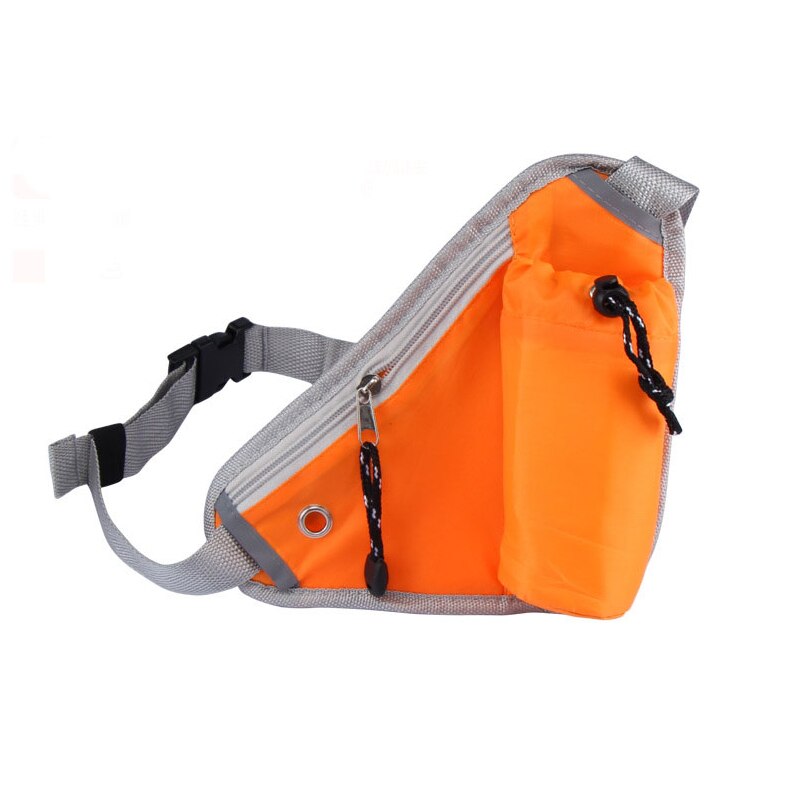 3 farver foldbar sportstaske vandtæt gymnastiktaske løbe-taljetaske til mænd/kvinder pakkebar duffel-sportstaske rejserygsæk 30: Orange