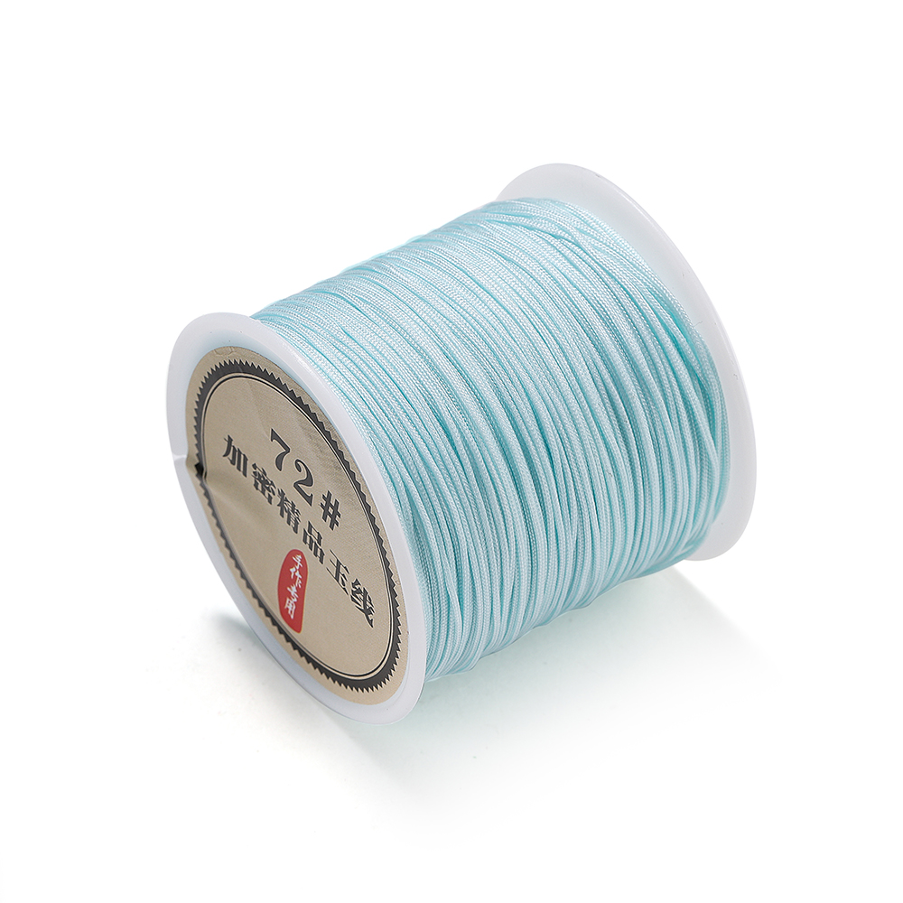 10/50M 0.8mm Nylon Draad Koord Chinese Knoop Armband Gevlochten String voor DIY Kwastje Kralen Shamballa String sieraden Maken
