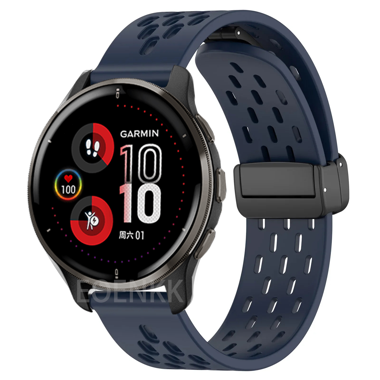 22 20mm Siliconen Band Strap Voor Garmin Venu 2 Plus/3/2/Venu SQ 2/Vivoactive 5/4/3 Band Voor Forerunner 245 255 265 55 Armband