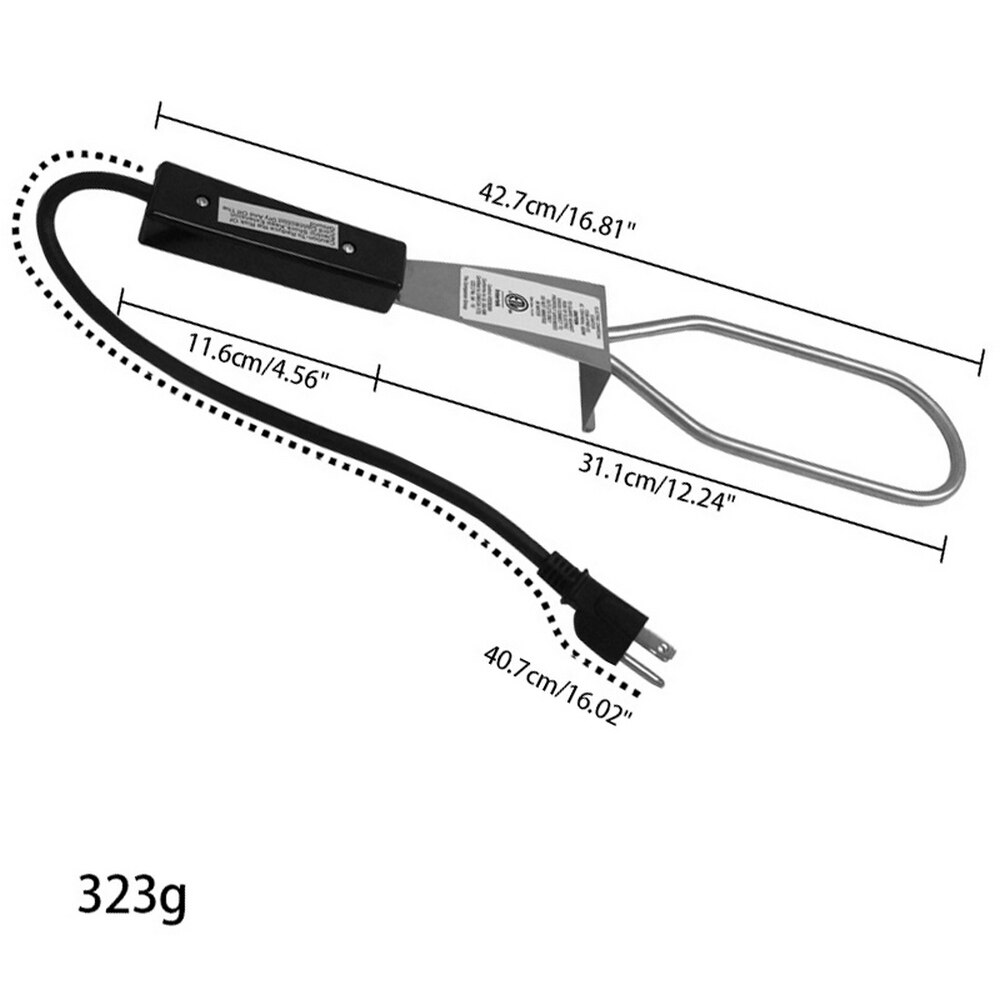 Electric Charcoal Starter Easily Ignite Fire Starter Barbecue Lighting Lighter Indoor Outdoor Blower BBQ Accessories EU US Plug