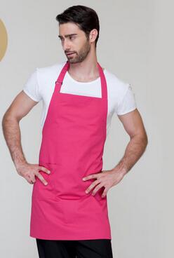 Superieure Keuken Fornuis Chefs Schort Overgooier Voorvak Oilproof Thuis Craft Bakken Schort Vrouwen Mannen Keuken benodigdheden: Rood