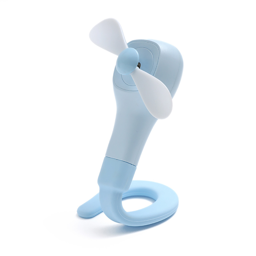 Mini sort liten fläkt usb bärbar handhållen bärbar... – Vicedeal