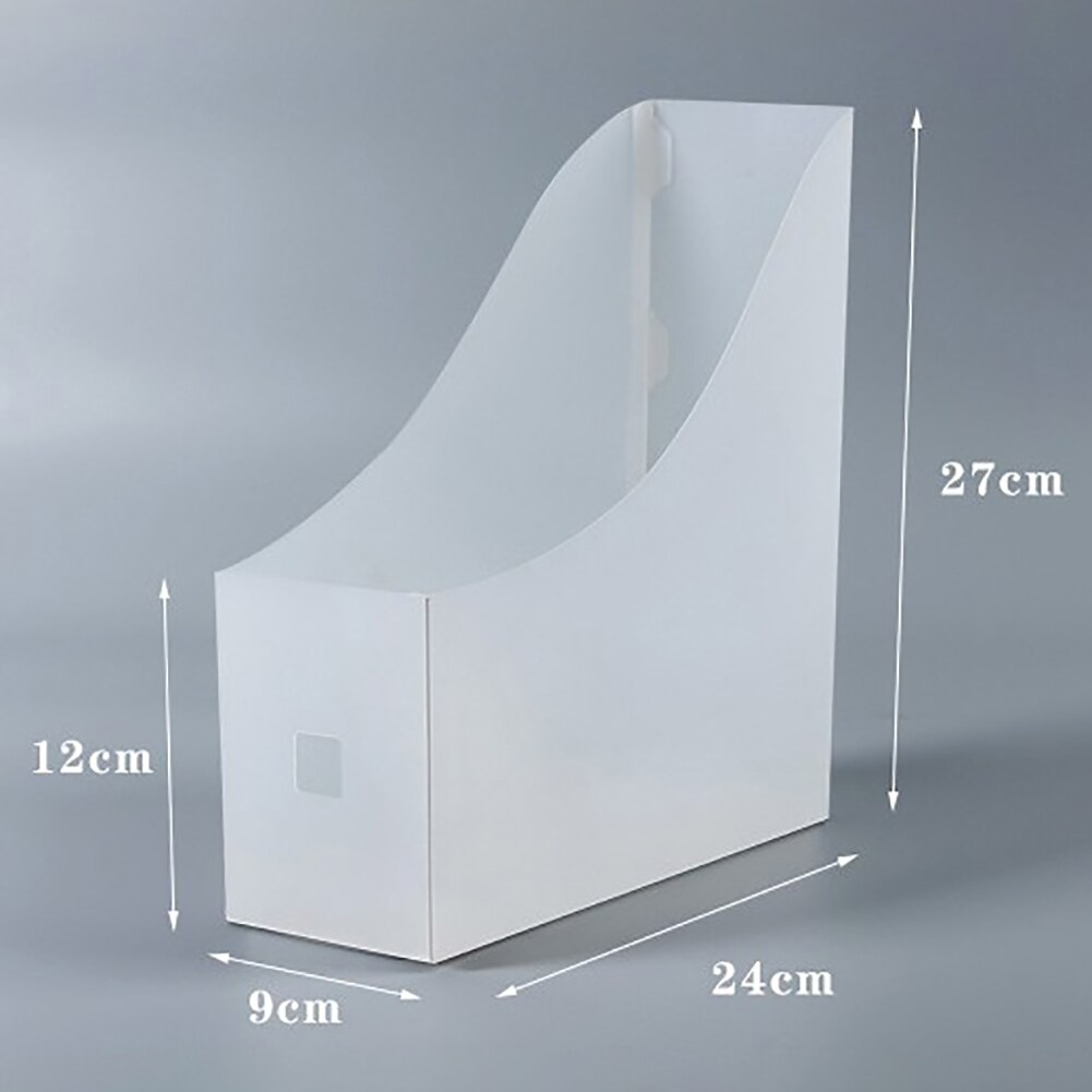 2/3/5Pcs Plastic File Holder Magazine Book Rack Document Tray Desktop Storage File Organizer Office School Supplies Stationery