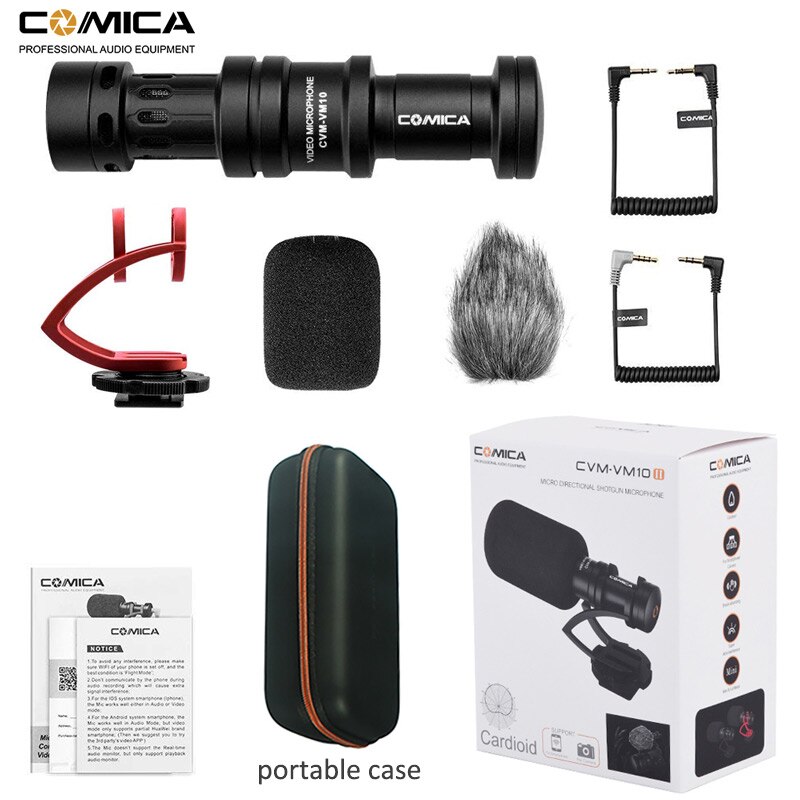 Comica CVM VM10II VM10 II Microphone Mini Cardioid Vicedeal comica-cvm-vm10ii-vm10-ii-microphone-mini-cardioid-vicedeal