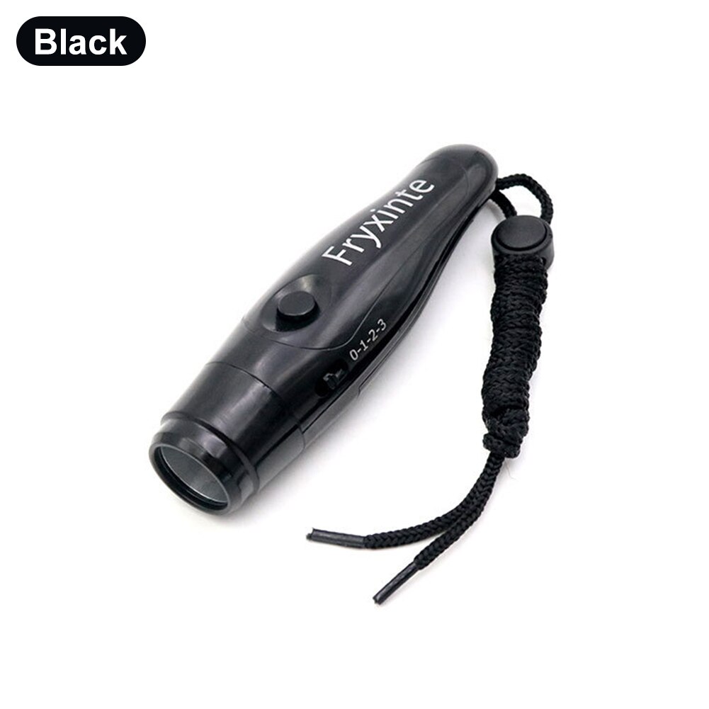 Basketball football game three pitch decibel electronic whistle referee whistle outdoor survival command whistle: Black
