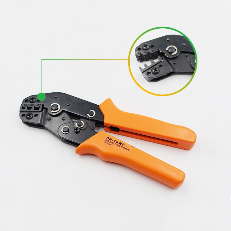 Insulated And Non-insulated Ferrules Terminals Crimping Pliers SN-16WF