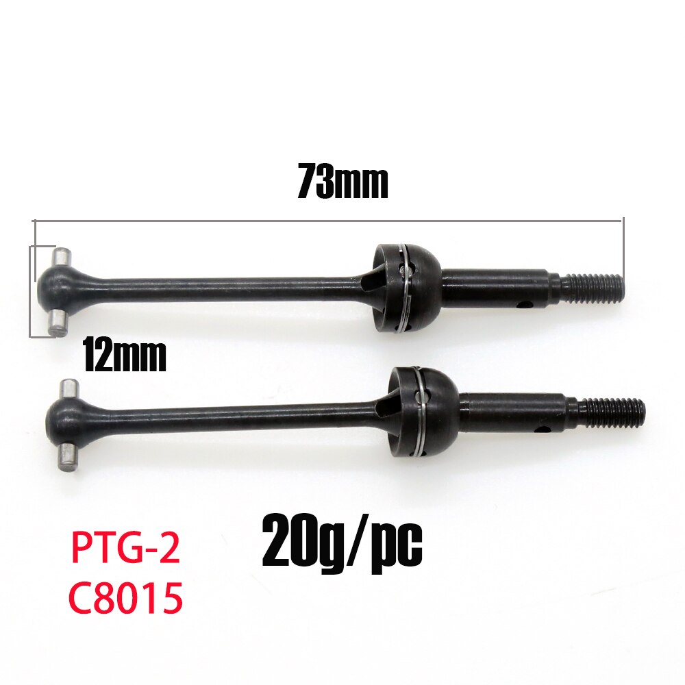 LC Racing PTG-2 Metal Upgrade Parts Swing Arm C base Axle Mount Steering Cup CVD For 1/10 RC Rally Car