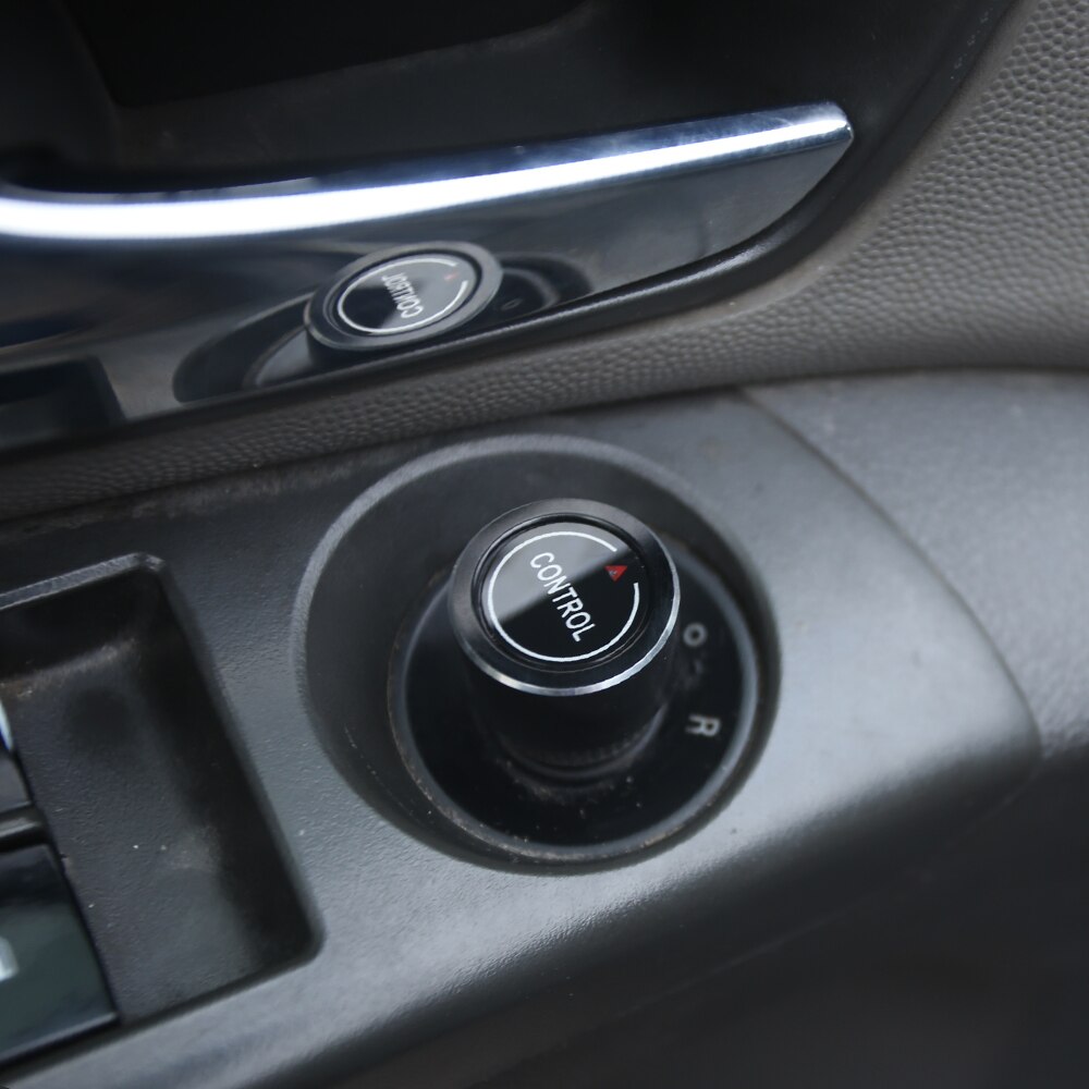 Bil bakspeil juster knott trim ring dekorasjonsdeksel for opel astra j gtc opc insigni karl mokka zafira meriva tilbehør: Svart