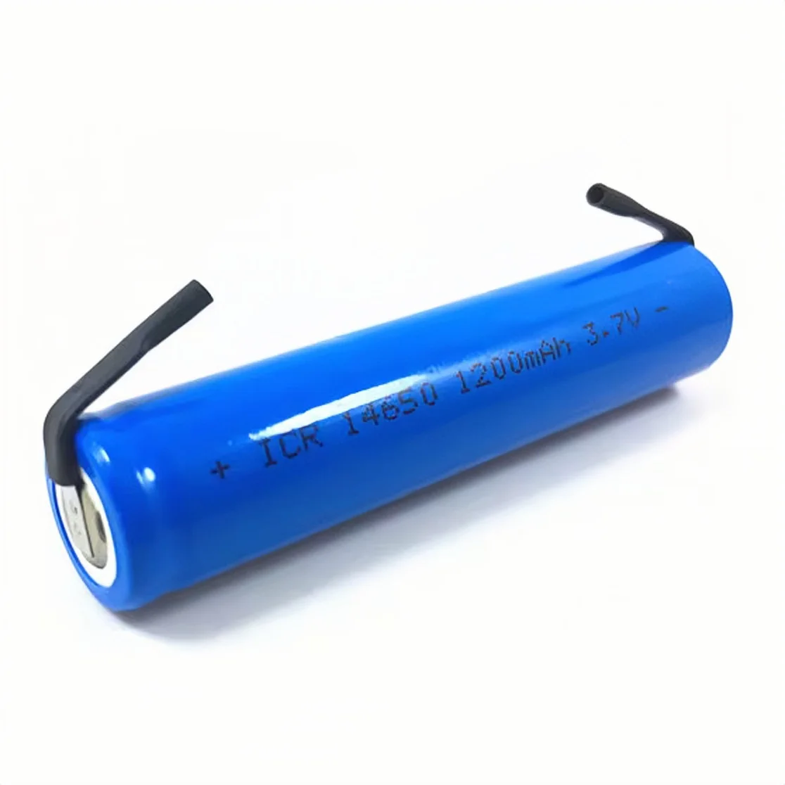 14650 battery 3.7V 1200mAh Rechargeable lithium battery with solder tabs for Speaker Flashlight Cordless screwdriver Smartwatch