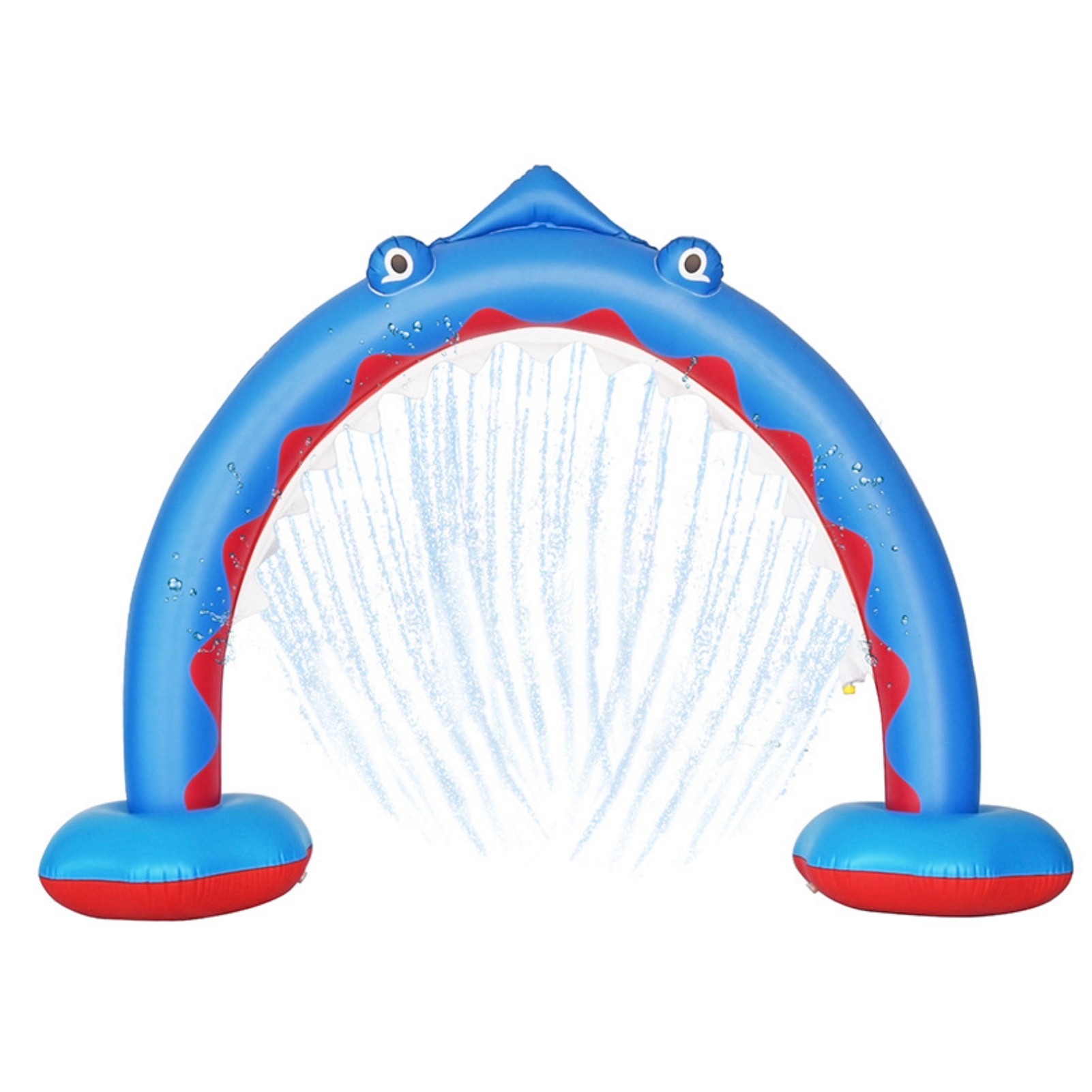 Sommer Strand Aufblasbare Spray Wasser Aufblasbare Shark Sprinkler Outdoor Wasser Spiel Spielzeug Bogen Sprinkler Hinterhof Rasen Kinder Spielen Spielzeug