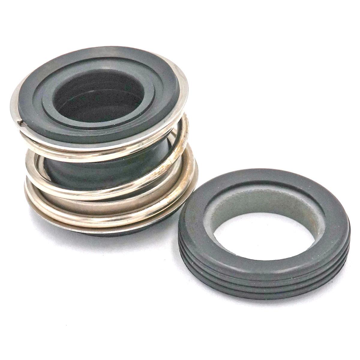 16mm Innen Durchmesser Mechanische wasserpumpe welle dichtung Single Spule Frühling Kohlenstoff vs Silizium Hartmetall NBR