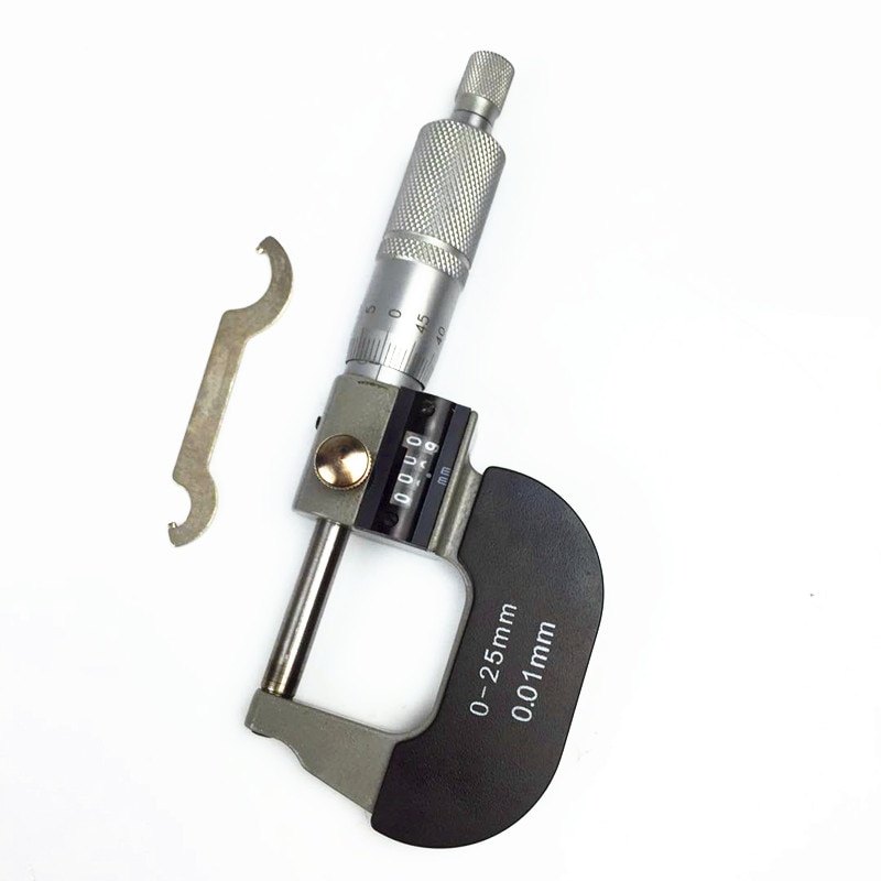 0-1 " /0.001 " 0-25/25-50/50-75/75-100 0.01mm tums metrisk mikrometer med motkalibrering mikrometer tjockleksmätare