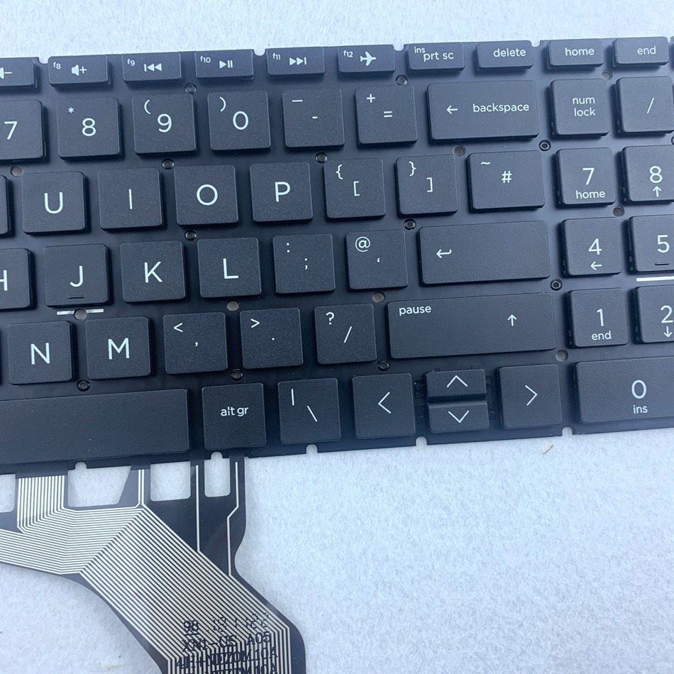 US UK Russian Laptop keyboard For HP 15-DA 15-DB 15-DX 15-DR 250 G7 255 G7 TPN-C136 TPN-C135black RU US UK Layout