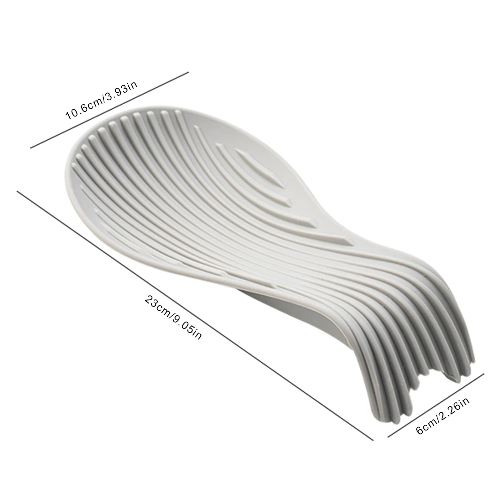 1/4 Stuks Siliconen Lepel Houder Steun Pad Keukengerei Spatel Hittebestendige Placemat Isolatiematten Keuken Gereedschap