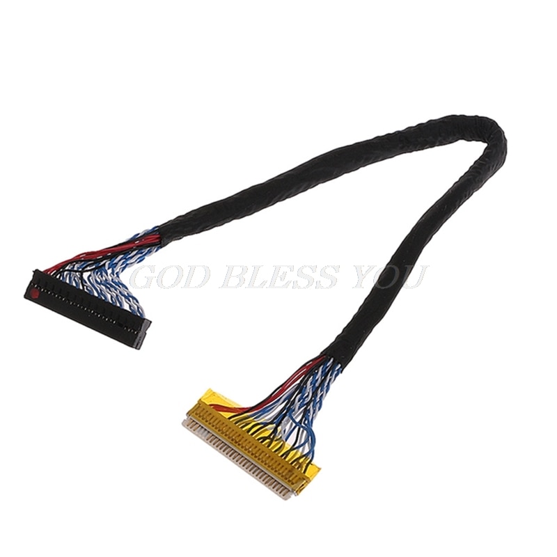 8 Bit Lvds Kabel Fix-30 Pin 2ch Voor 17-26Inch Lcd/Led Panel Controller 25cm